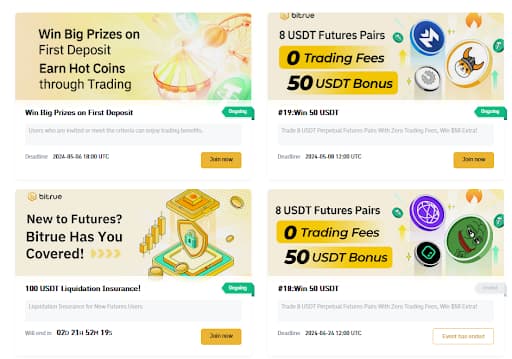 Bitrue Bonus Misc