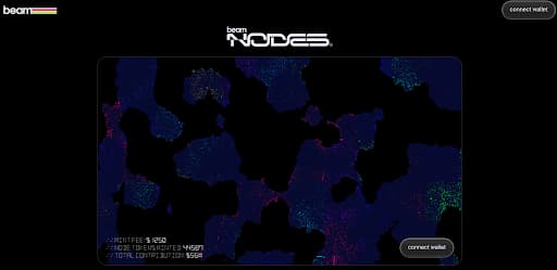 Beam Node Validator securing the blockchain network.